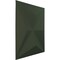 Ekena Millwork 11 7/8in. W x 11 7/8in. H Kent EnduraWall Decorative 3D Wall Panel Covers 0.98 Sq. Ft. WP12X12KEGHC - alternate 4
